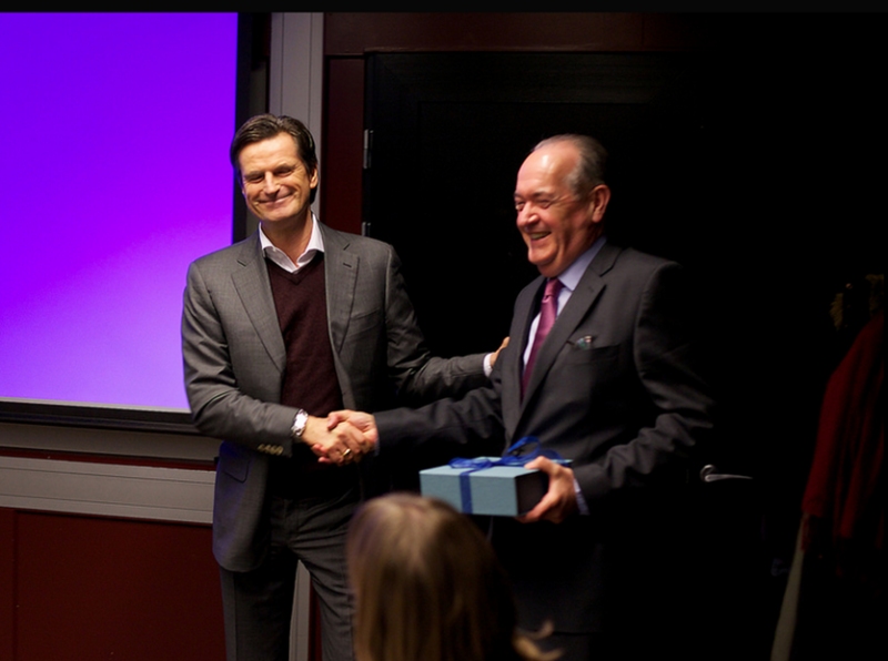 Robin Baker, chairman of Eurocom Worldwide, received the Chairman’s Award for 2013